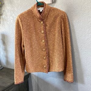 St John By Marie Gray size 8 button blazer